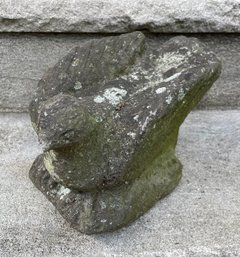 Vintage Concrete Bird - A Pigeon Perhaps