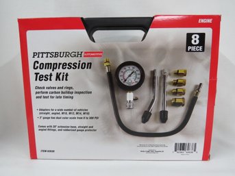 Pittsburgh Automotive Compression Test Kit - New