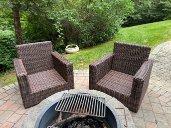 Pair Of Sunset West Patio Chairs