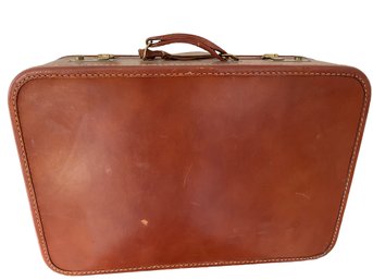 Cowhide Leather Suitcase