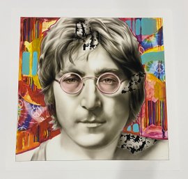 John Lennon Beatles Fine Art Print, Signed And Numbered By The Artist