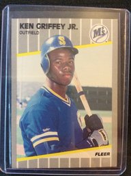 1989 Fleer Ken Griffey Jr. Rookie Card - K