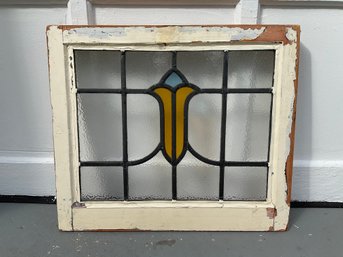 Antique Lead Glass Window