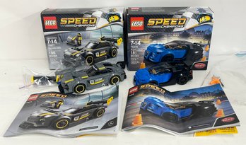 Lot Of 2 Lego Speed Champions Racecars