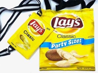 Pair Of Super Cool Lays Potato Chip Bags
