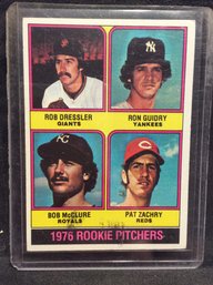 1976 Topps Ron Guidry Rookie Card - M