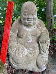 Buddha Statue Garden Lawn Decor Ornament Cast Cement 12'
