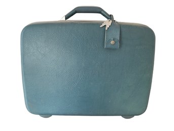 Vintage Blue Samsonite Briefcase