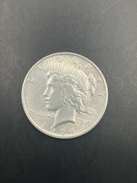 1924 Silver Peace Dollar