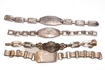 Vintage WWII Bracelet Souvenir Collection