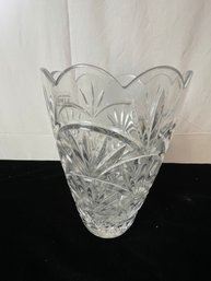 Cut Lead Crystal Vase