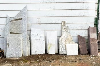 The Granite And Marble Pile - Part And Pieces Of All Sizes And Shapes