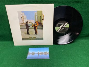 Pink Floyd. Wish You Were Here On 1975 Columbia Records With Postcard!