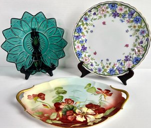 Vintage Plates - Glass And Porcelain (3)