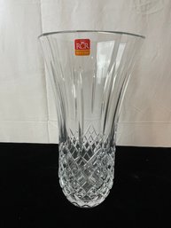 Cut Lead Crystal Vase