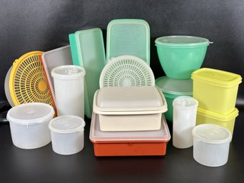 A Huge Assortment Of Genuine Tupperware Food Storage Containers