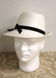 Vintage White Women Hat