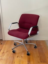 Steelcase Vintage Mid Century Modern Office Swivel Desk Chair