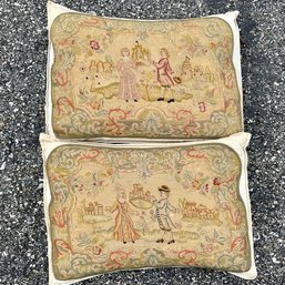Antique Tapestry Pillows - Classical Couples (2)