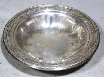 Fancy Towle Sterling Silver Round Bowl