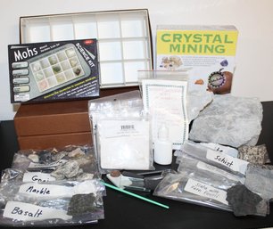 Amazing Collection Of Minerals, Test Kits, Specimen Boxes & More