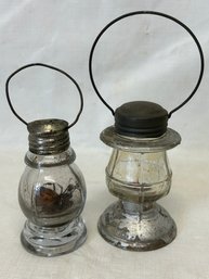 Antique Victorian Era Lantern Form Candy Containers