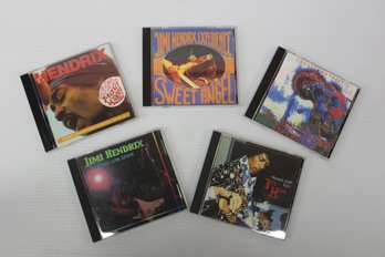 Lot Of Five Live Bootleg CD's From Jimi Hendrix