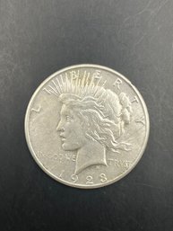 1923-S Silver Peace Dollar