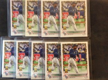 (9) Topps Holiday Wander Franco Rookie Cards - K
