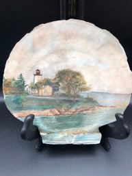 Hand Painted Shell From The 50s!