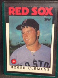 1986 Topps Roger Clemens - M