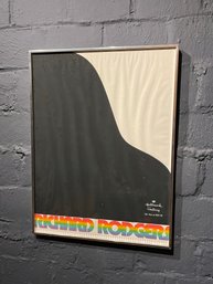 Vintage Richard Rodgers Piano Score Poster