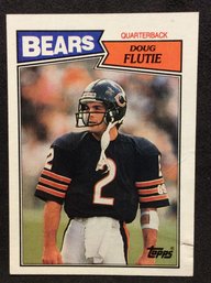 1987 Topps Doug Flutie Rookie Card - K