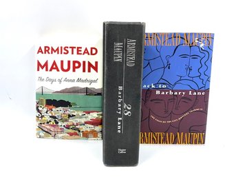 Trio Of Armistead Maupin Books