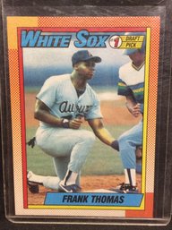 1990 Topps Frank Thomas Rookie Card - M