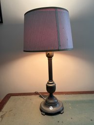 TABLE LAMP AND A BRIDGE LAMP