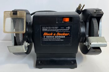Black And Decker 5 Inch Bench Grinder