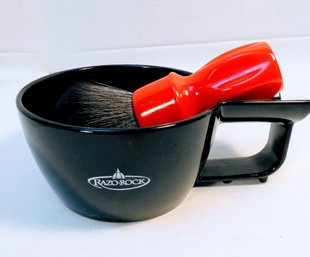 Razorock F-400 Shaving Brush With Bowl