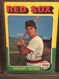 1975 Topps Dwight Evans - M