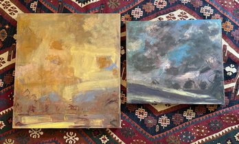 TWO ELIZABETH MEYERSOHN OIL PAINTINGS