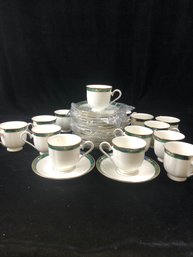 Lenox Debut Collection Tea Cups And Saucers