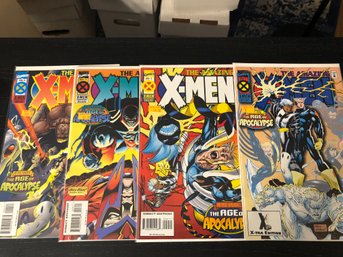 The Amazing X-men.  Numbers 1-4.    Lot 192