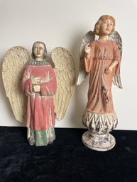 Pair Of Angel Statues