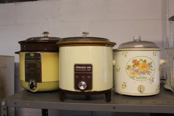 3 Slow Cookers