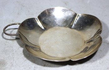 Vintage Mexican Sterling Silver Handled Dish