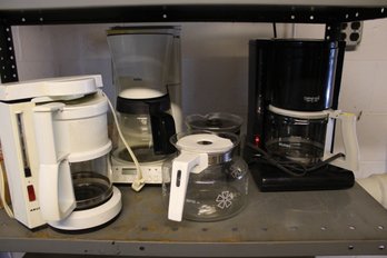 Several Coffee Makers