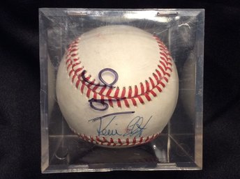 Kevin Elster Autographed Baseball - K