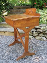 Wooden Lift Top School Desk