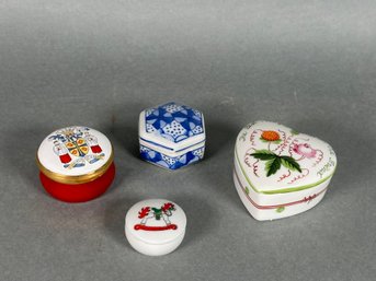 Pretty Vintage Ceramic & Porcelain Keepsake Boxes