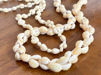 A Pair Of Vintage Hawaiian Shell Necklaces